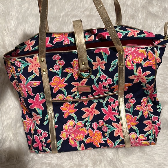 Lilly Pulitzer colorful tote bag - Picture 11 of 13